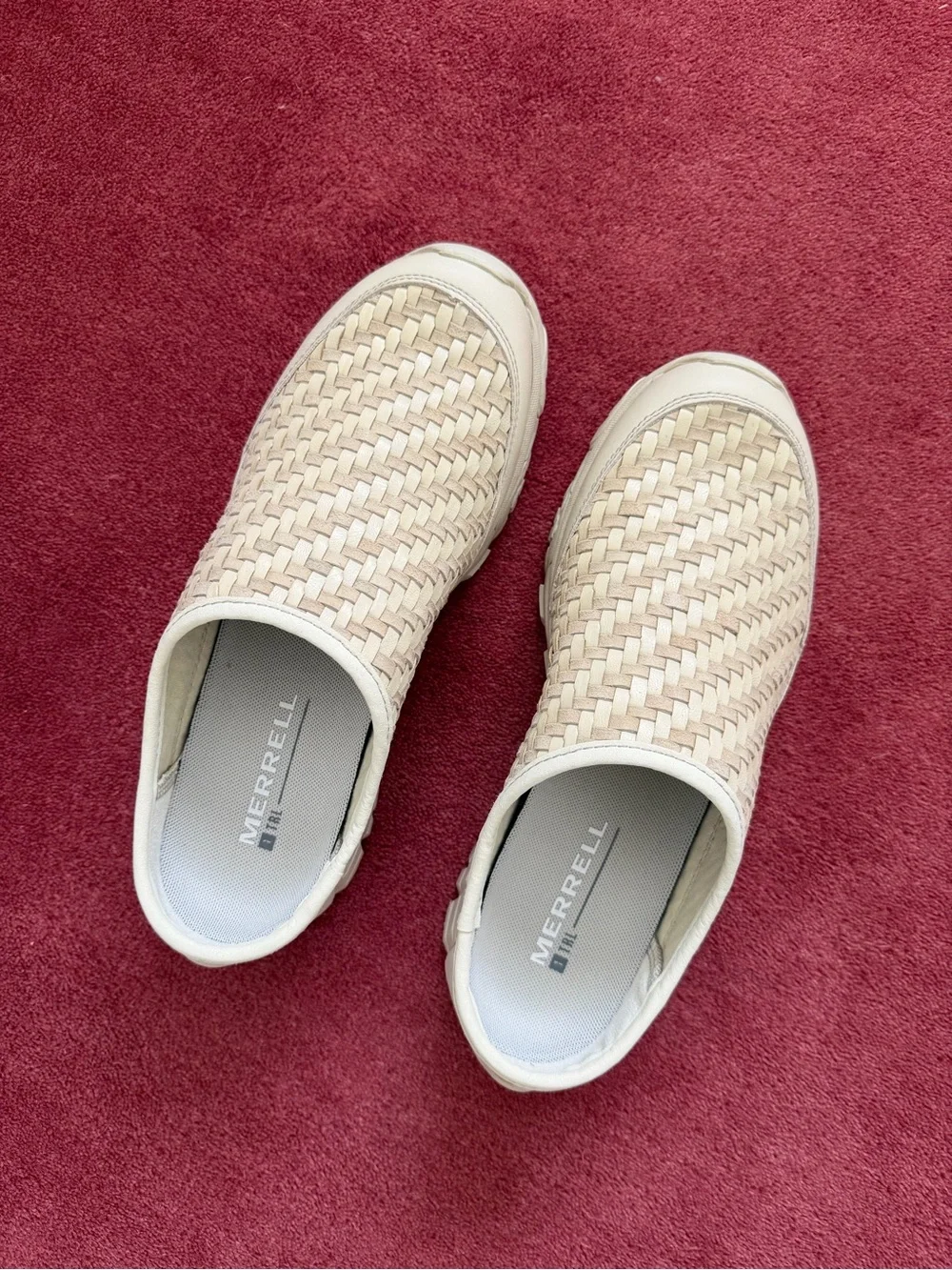 Merrell 1TRL Woven Slide Cream